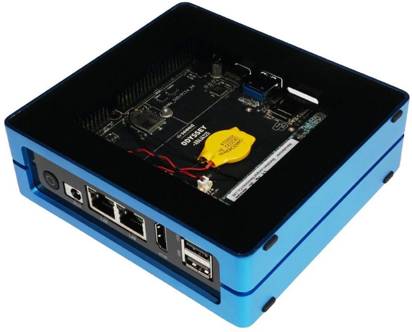 Seeed Technology Co.,Ltd-110991564 Single Board Computers - SBCs Odyssey Blue: Quad Core Celeron J4125 Windows 10 Mini PC