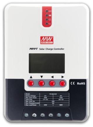 Mean Well Enterprises-PV-ML24-20 Módulos y circuitos integrados de energía especializados Solar Controller