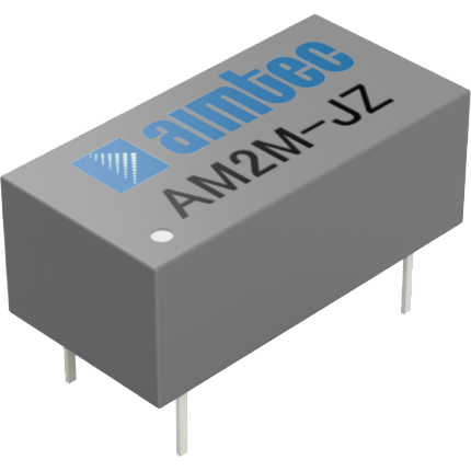 Aimtec-AM2M-0512SJZ DC/DC-Wandler und Spannungsreglermodul Module DC-DC 5VIN 1-OUT 12V 0.167A 2W 5-Pin DIP Module Tube