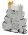 PHOENIX CONTACT-PLC-RSC- 24UC/21-21 Relè elettromeccanico Electromechanical Relay 24VDC 24VAC 1.371KOhm 6A DPDT(14x94x80)mm DIN Rail Relay Module