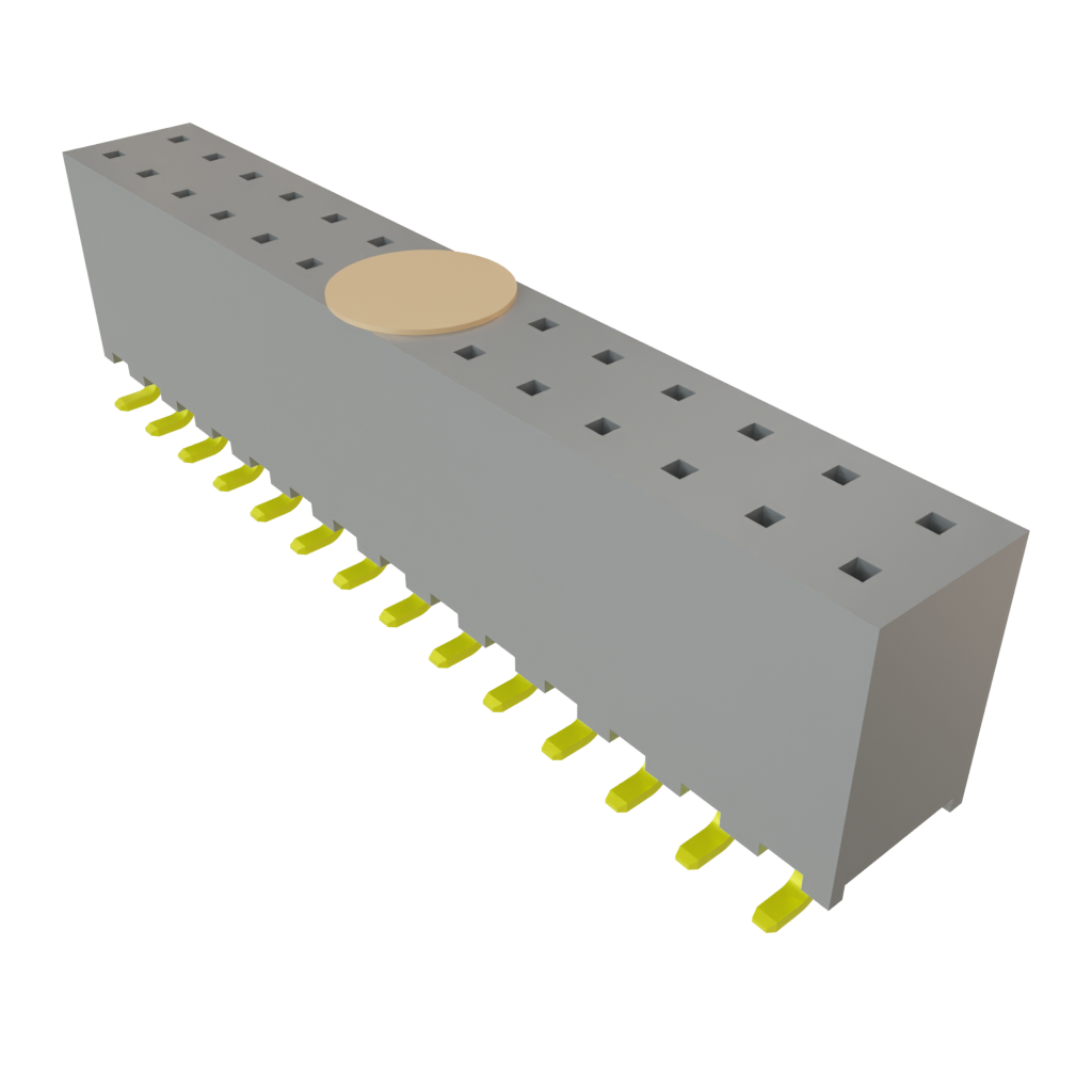 Samtec-SQW-114-01-F-D-VS-K Steckverbinderleisten und Leiterplattenbuchsen Conn Socket Strip SKT 28 POS 2mm Solder ST Top Entry SMD Tube