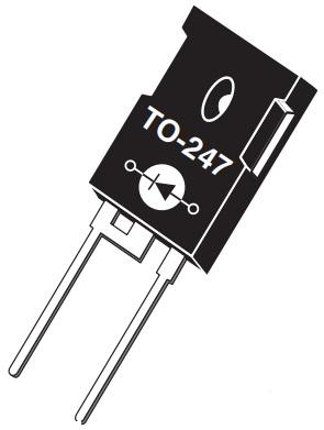 Microchip Technology-APT30D20BG Gleichrichter Diode Switching 200V 30A 2-Pin(2+Tab) TO-247 Tube