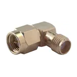 Conn SMA Adapter 0Hz to 18GHz 50Ohm RA M/F Gold Over Nickel Single