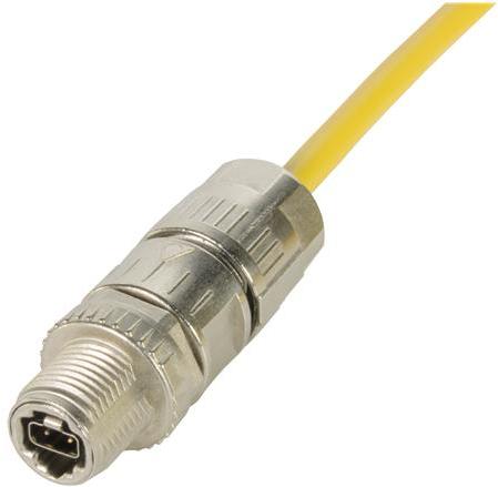 HARTING-21038391205 Connettore circolare Conn M12 Circular PIN 2 POS Crimp ST Cable Mount 2 Terminal 1 Port