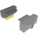 Cable Assembly Flat Ribbon 0.05m 30AWG IDC Connector to 2(IDC Connector) 12 to 12 POS M-F/F IDT-IDT/IDT Bulk
