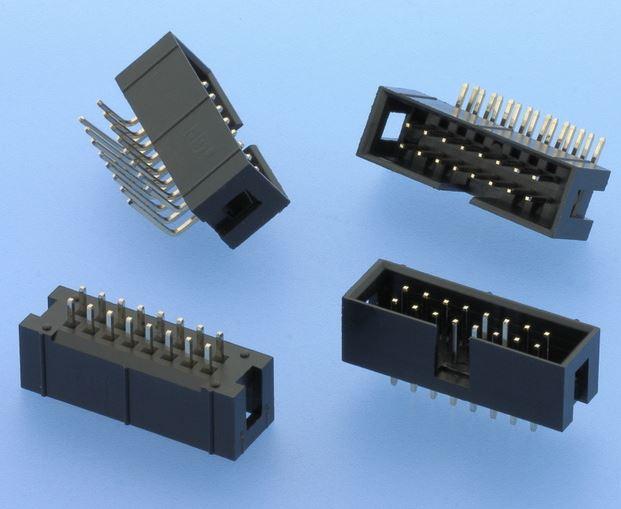 W+P PRODUCTS GmbH-137-26-1-00 Piastre connettori e prese PCB Conn Shrouded Header HDR 26 POS 2.54mm Solder ST Thru-Hole