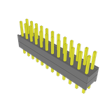 Conn Board Stacker HDR 24 POS 2.54mm Solder ST Top Entry Thru-Hole Bulk