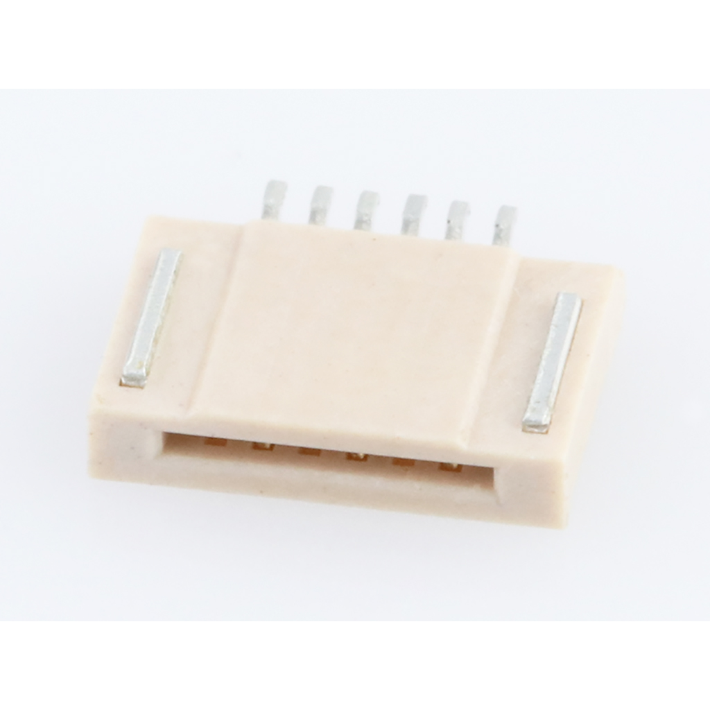 Molex-51281-0694 Steckverbinder, FFC-FPC Conn FPC Connector SKT 6 POS 0.5mm Solder RA SMD Easy-On™ T/R