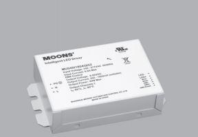 MOONS INDUSTRIES-MU040I180AQI52 LED Power Supplies AC/DC LED Power Supply 40W Single 9-Pin