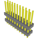 Conn Board Stacker HDR 20 POS 2.54mm Solder ST Thru-Hole Bulk