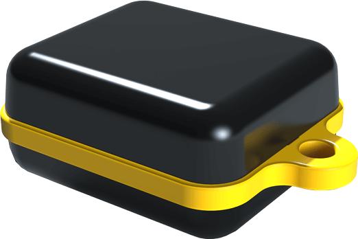 Serpac Electronic Enclosures-CXL25ABKAYL Black Polycarbonate Waterproof Pendant Enclosure with Yellow Seal <h4><strong>CALIFORNIA PROPOSITION</strong> ⚠️<strong>65 WARNING</strong>⚠️</h4>