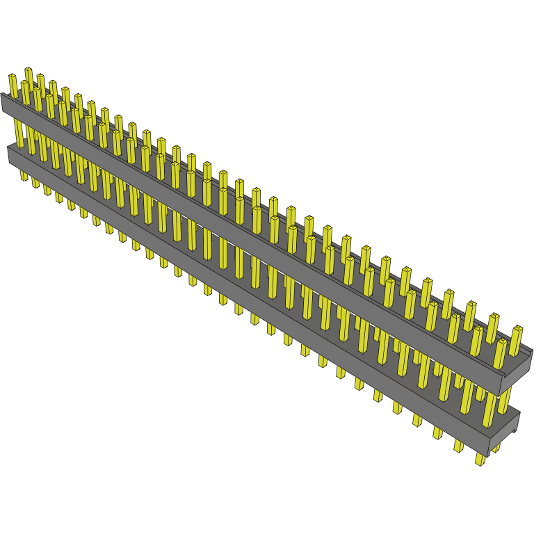 Samtec-DW-30-15-G-D-410 Steckverbinderleisten und Leiterplattenbuchsen Conn Board Stacker HDR 60 POS 2.54mm Solder ST Top Entry Thru-Hole Bulk