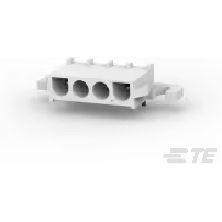 TE Connectivity-1-350948-0 Connector Headers and PCB Receptacles Conn Wire to Board HDR 4Power POS 6.35mm Solder RA Side Entry Thru-Hole Box
