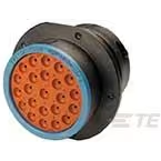 TE Connectivity-HDP24-24-23PE Connector Circular Conn Circular PIN 23 POS Crimp ST Jam Nut 23 Terminal 1 Port Tray