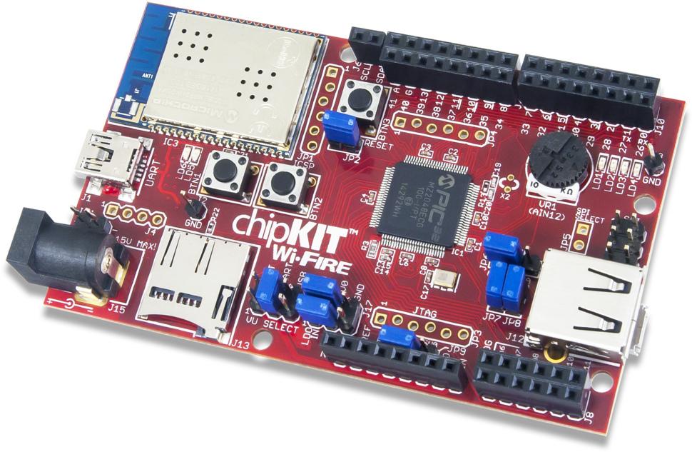 Digilent-410-302 Cartes et kits de développement de systèmes intégrés 410-302 Digilent Embedded System Development Boards & Kits PIC32MZ2048EFG100 Microcontroller 0.032768MHz/200MHz - Arrow.com