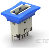 TE Connectivity-1775690-2 Connector USB Conn USB 2.0 Type A RCP 4 POS Solder ST Thru-Hole 4 Terminal 1 Port Tray