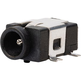 Same Sky (formerly CUI Devices)-PJ-035-SMT-TR Connector Power Conn DC Power Jack F 3 POS Solder RA SMD 3 Terminal 1 Port T/R