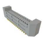 Conn Micro Socket Strip SKT 30 POS 0.8mm Solder ST Top Entry SMD Tray
