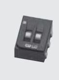 NIDEC Copal Electronics-CAS-220TA1 Coulisse de commutateur Switch Slide ON ON DPDT Flush Slide 0.1A 24VDC J-Lead SMD T/R