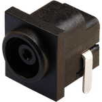 Conn DC Power Jack RCP 3 POS Solder Pot RA Thru-Hole 3 Terminal 1 Port