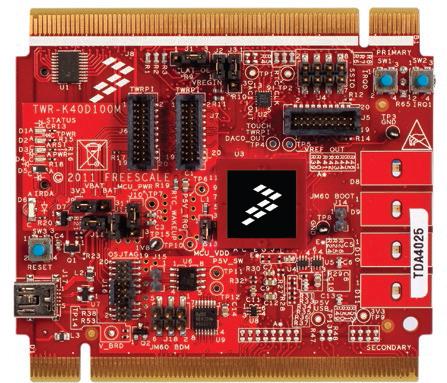 NXP Semiconductors-TWR-K40D100M Sistema integrato, schede e kit di sviluppo MK40DX256VMD10 Microcontroller Tower System Module 100MHz CPU 512KB Flash