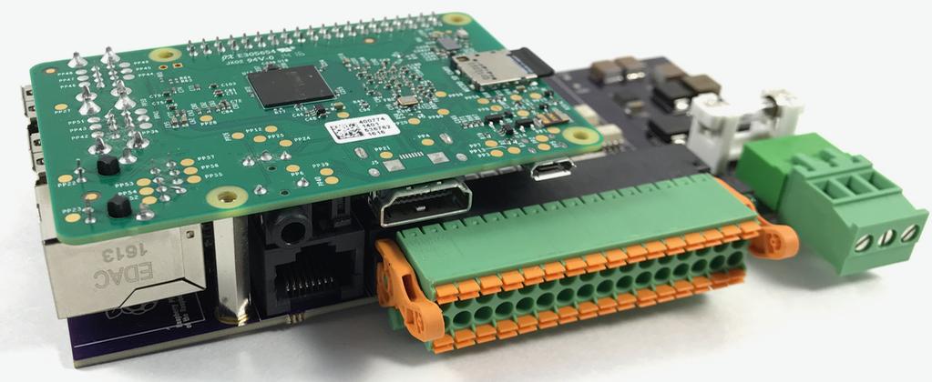 3ML LLC-RHUBARB-AD1A Development Kits and Tools Industrial Interface Board Designed To Be Compatible With The Raspberry Pi 2 Model B And The Raspberry Pi 3 Model B