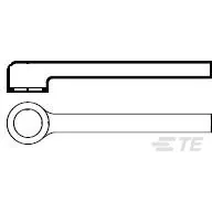 TE Connectivity-222F242-51-0 Wärmeschrumpfende Produkte Heat Shrink Molded Boot RA Modified Fluoroelastomer Black