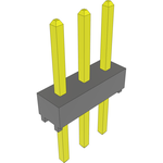Conn Unshrouded Header HDR 3 POS Solder ST Top Entry Thru-Hole Bulk