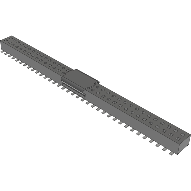 Samtec-CLP-135-02-S-D-A-P-TR Steckverbinderleisten und Leiterplattenbuchsen Conn Socket Strip SKT 70 POS 1.27mm Solder ST Top Entry SMD TIGER CLAW™ T/R
