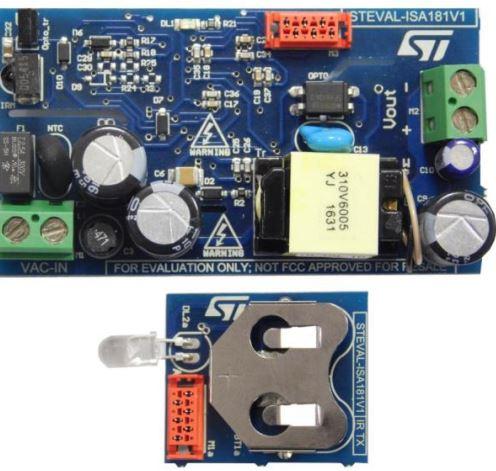 STMicroelectronics-STEVAL-ISA181V1 Energiemanagement, Entwicklungsplatinen und -kits VIPER0P AC to DC Switching Converter 12V Output Evaluation Board