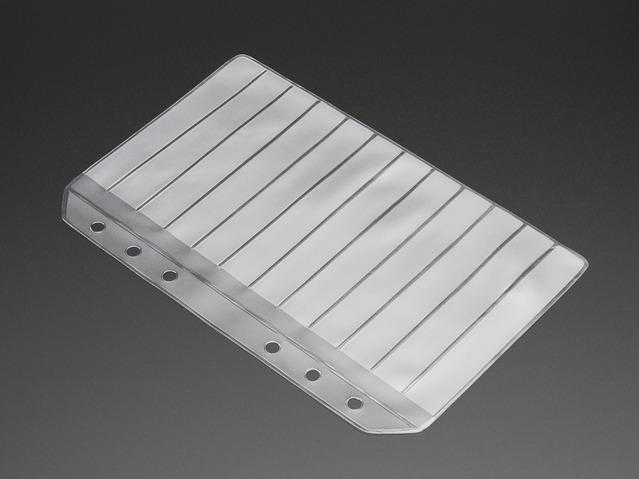 Adafruit Industries-2183 Kit componenti Blank SMT Storage Pages for 12 strips of 8mm Tape - 5 Pages