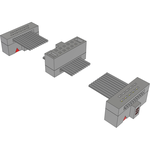 Cable Assembly 1.117m 30AWG 1.27mm 10 to (10/10) POS IDC Connector to 2(IDC Connector) F-F TIGER EYE™ Bulk