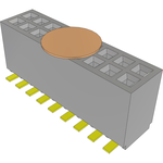 Conn Socket Strip SKT 18 POS 1.27mm Solder ST Top Entry SMD Tube