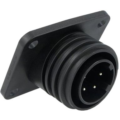 Bulgin Components PLC-EXP-0941/02/P Steckverbinder, rund Conn Circular PIN 2 POS Screw ST Cable Mount 2 Terminal 1 Port