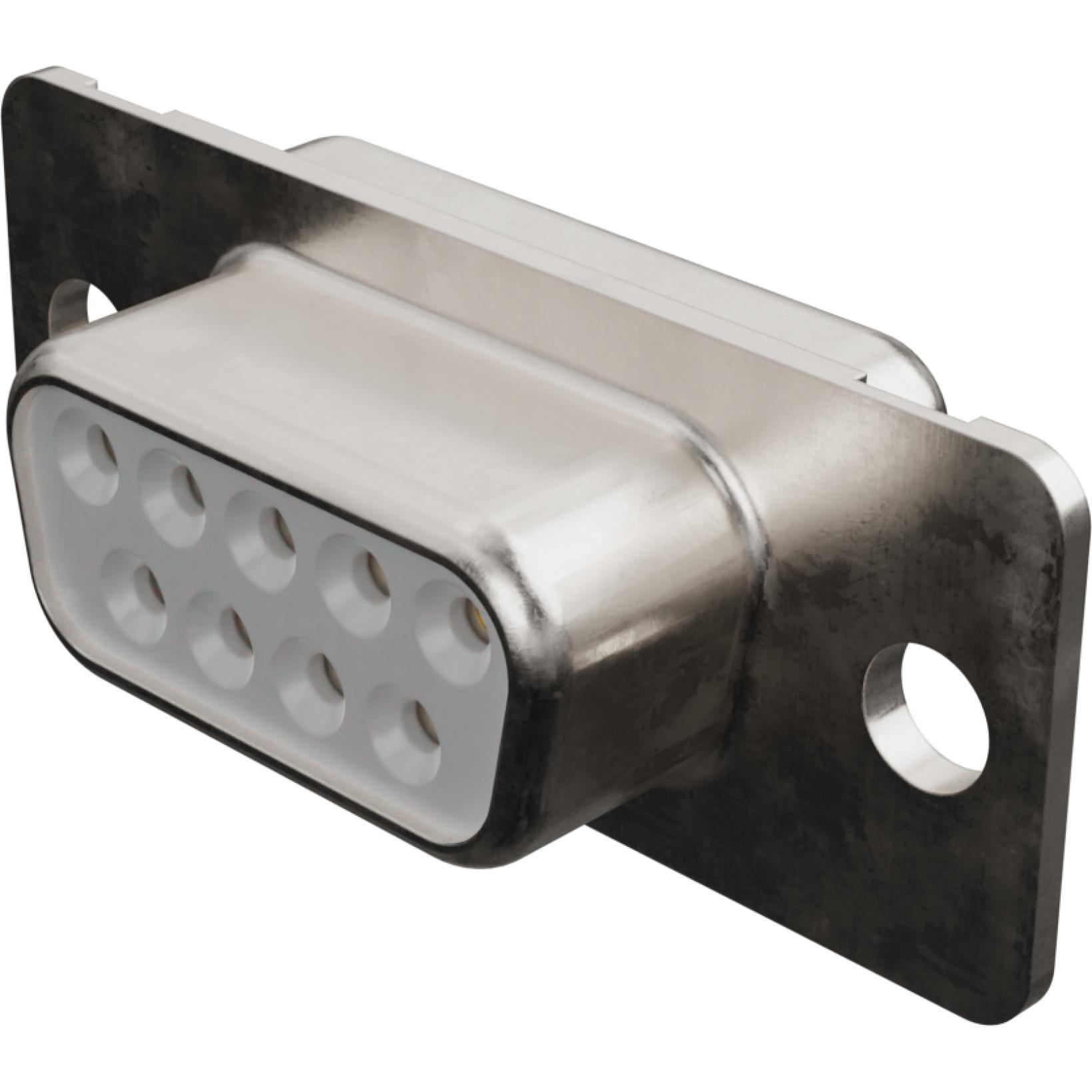 Molex-1731140505 Steckverbinder, D-Sub Conn D-Sub F 9 POS 1.42mm Solder Cup ST Cable Mount 9 Terminal 1 Port FCT Products Carton