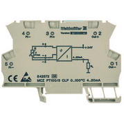 Weidmuller-8604430000 Verschiedene Produkte Sensor Accessories Signal Converters Used To Connect 2- And 3-Wire PT100 Sensors