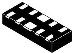 onsemi-ESD7104MUTAG ESE-Entstörer ESD Suppressor TVS Bi-Dir 5V 10-Pin UDFN T/R