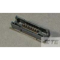 TE Connectivity-5767110-1 Steckverbinderleisten und Leiterplattenbuchsen Conn High Speed Fine Pitch Connector RCP 1Power/38Signal POS 2.54mm/0.64mm Solder ST SMD/Thru-Hole Box