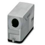 Sleeve housing D25, for single locking latch, Material Die-cast aluminum, salt water resistant, Cable outlets 1, lateral, Height 56 mm, Cable gland none, Gland no, 1x M20, Standard