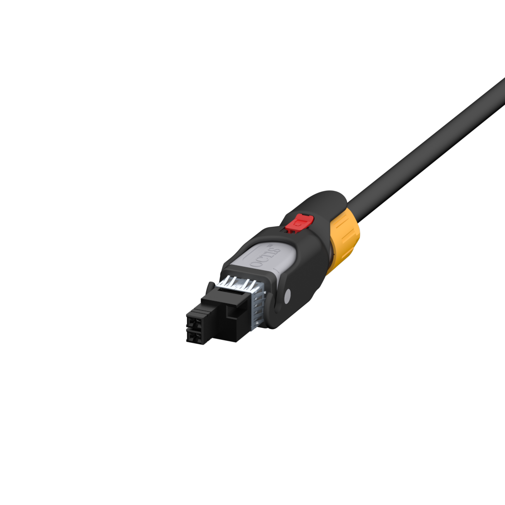 Amphenol Communications Solutions-10143758-101LF Connector Headers and PCB Receptacles OCTIS™ - Power, Input Output Connectors, Octis plug kit with 2 position power (26mm pitch),Screw Version
