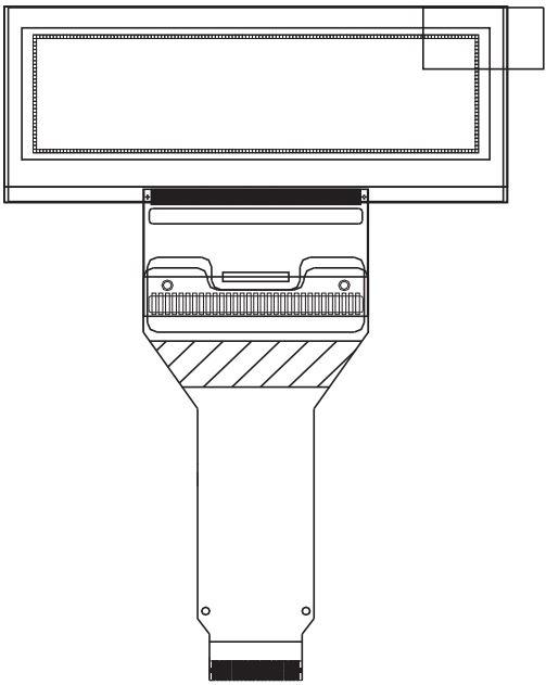 Vishay-OLED-132Y032B-LPP3N00000 OLED-Module Yellow OLED Display Tab Display Serial/I2C Interface 3V 22-Pin