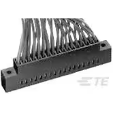 TE Connectivity-87483-9 分立接线罩连接器 Conn Housing RCP 40 POS 2.54mm Crimp ST Cable Mount Black Package