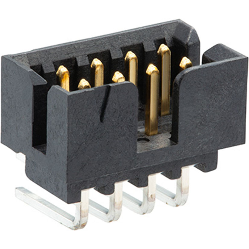 Molex-878331820 Connector Headers and PCB Receptacles Conn Shrouded Header (4 Sides) HDR 18 POS 2mm Solder RA Thru-Hole Milli-Grid Tube