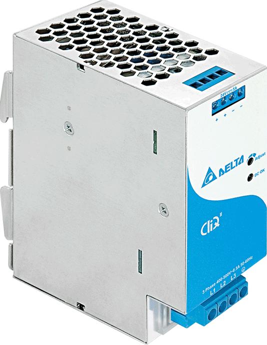 Delta Electronics-DRP024V120W3BN Suministro de energía de AC a CC AC/DC Power Supply Single-OUT 24V 5A 120W 8-Pin Carton