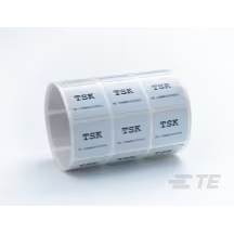 TE Connectivity-TSK-191064-10-9 Beschriftungen Labels Thermal Transfer Printable Label Polyimide Gloss White 19.1x6.4mm