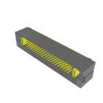 Conn Shrouded Header (4 Sides) HDR 2Power/80Signal POS 1.88mm/2mm Solder ST Top Entry Thru-Hole PowerStrip™ Tray