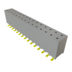 Conn Socket Strip SKT 30 POS 2mm Solder ST Top Entry SMD Tube