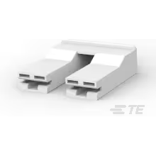 TE Connectivity-521119-1 Einzeladersteckverbinder, Gehäuse Conn Housing RCP 2 POS 15.11mm Crimp ST Cable Mount Natural Carton