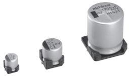 Nichicon-UCZ1V330MCS1GS Kondensator, Aluminium Cap Aluminum Lytic 33uF 35V 20% (6.3 X 7.7mm) SMD 0.45 Ohm 0.197A 2000h 125°C T/R Automotive AEC-Q200