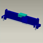 SAS 3.0 Connectors, Storage and Server Connector, Receptacle, Vertical, Surface Mount, Wide Base, 29 Positions, 12Gb/s